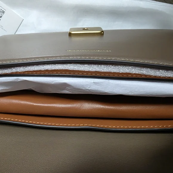 Coach Bandit Shoulder Bag Dark Stone New - Picture 12 of 12